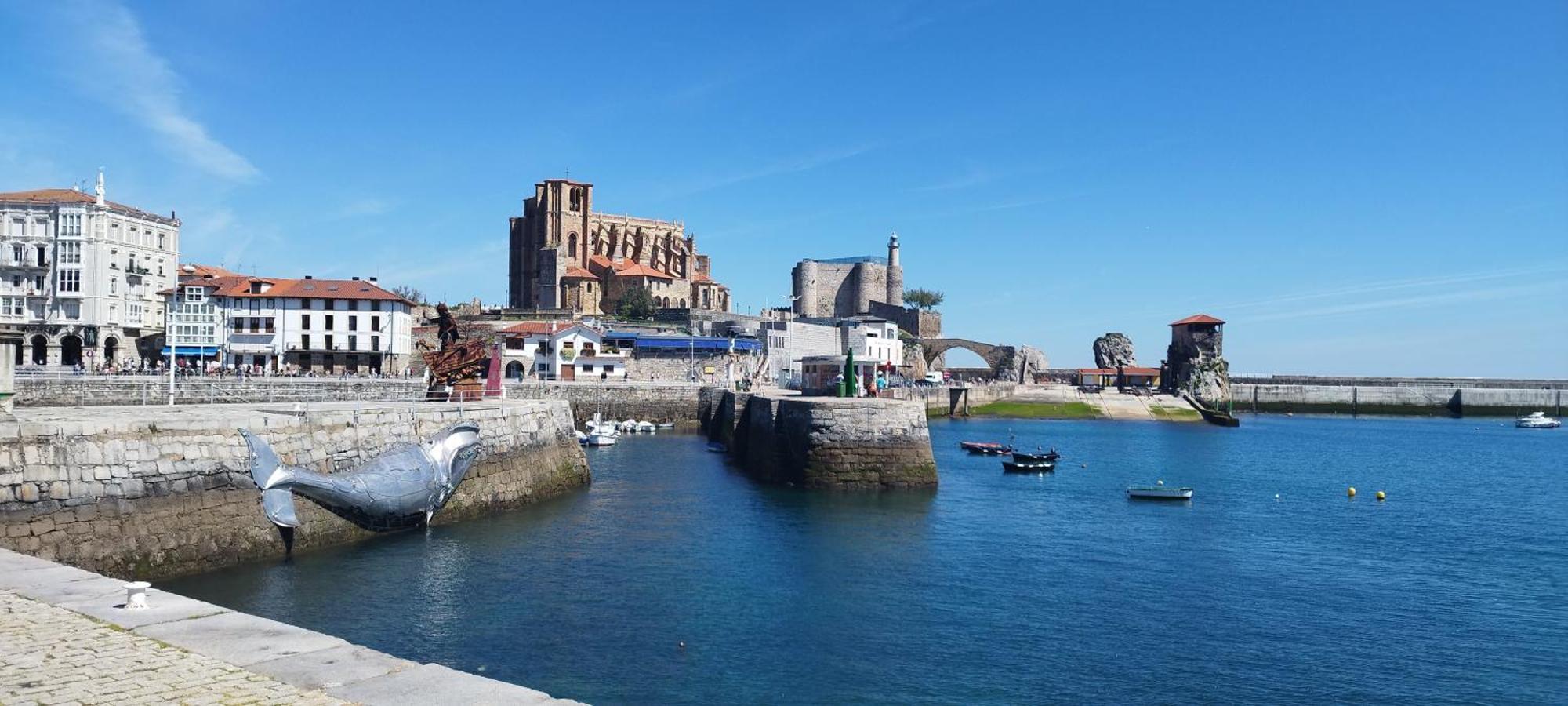 Castro-Urdiales Apartamento 3 Minutos De La Playa 乌迪亚莱斯堡 外观 照片